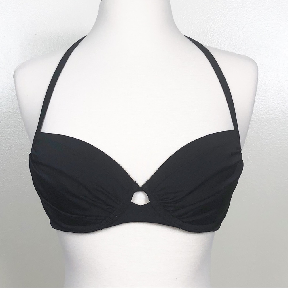 Victoria’s Secret Bikini Top Black 32C